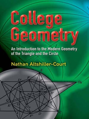 cover image of College Geometry